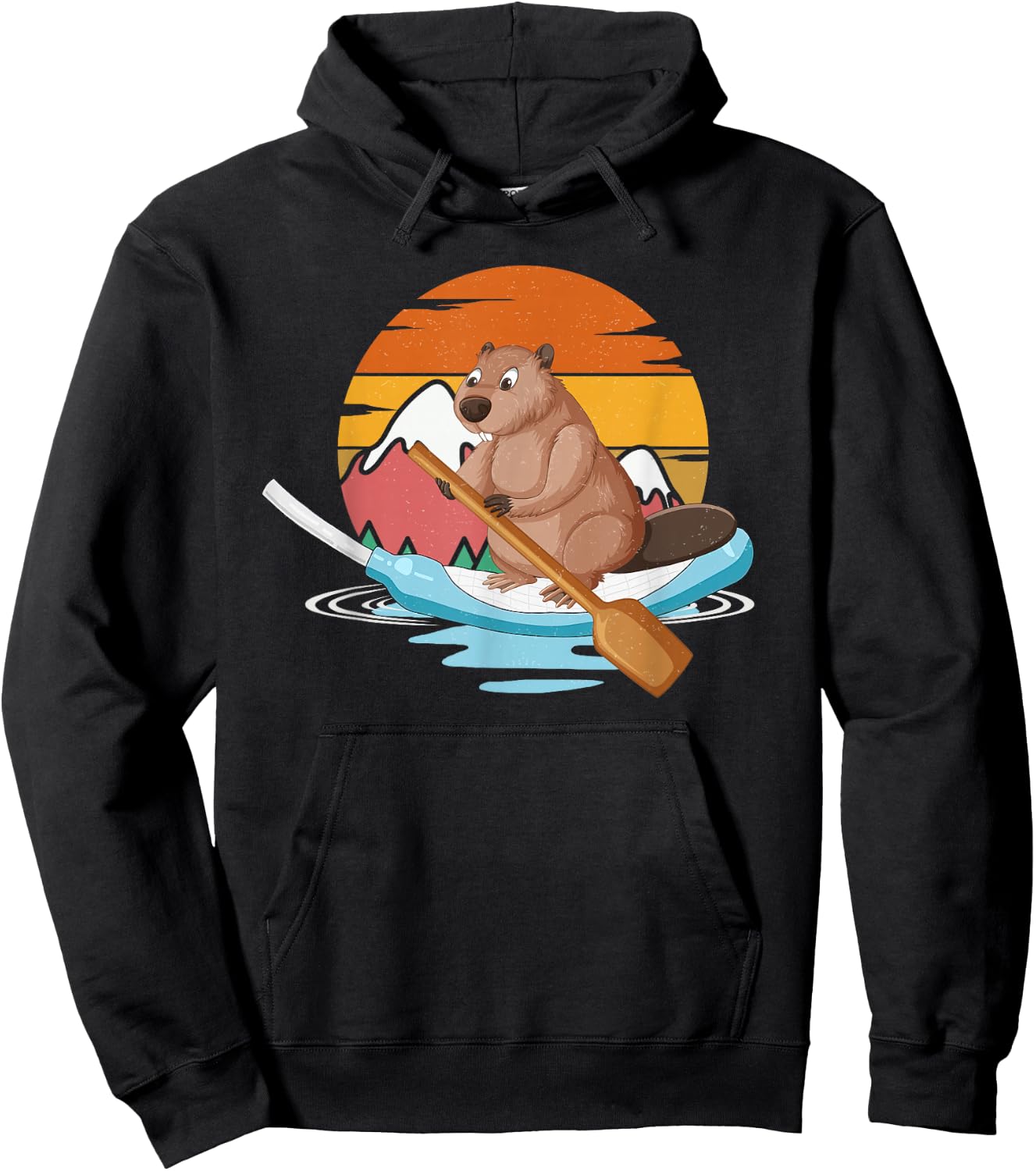 Cooter Canoe Beaver Funny Nurse Life Nursing Medical Student Hoodie - Hoodie | Black