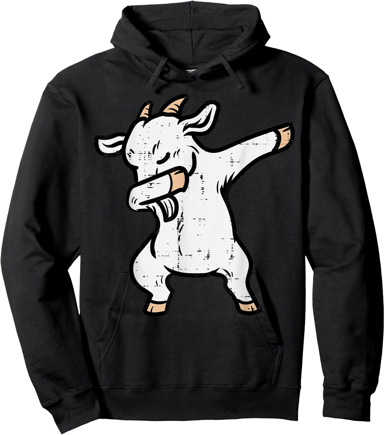 Dabbing Goat Funny Dab Dance Boys Girls Kids Youth Men Women Hoodie - Hoodie | Black