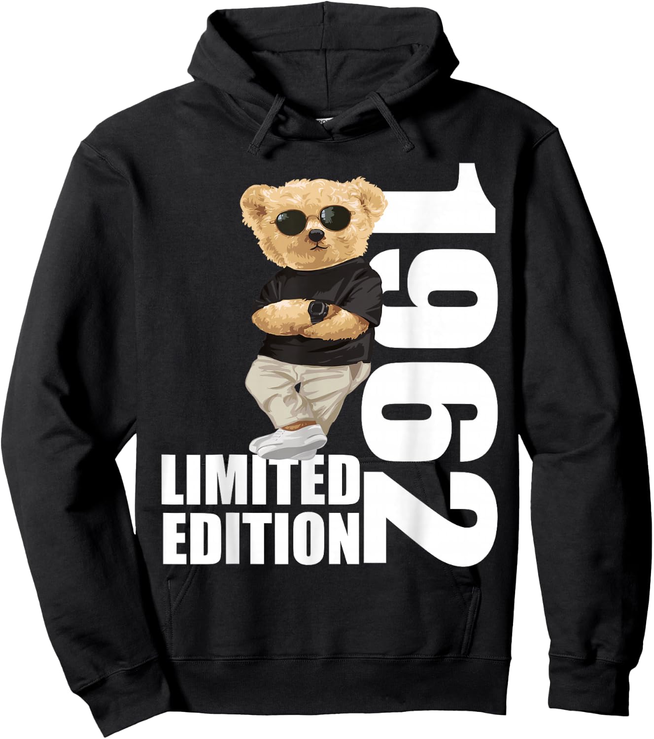 Limited Edition 1962 Bär Bären Geburtstag 1962 Jahrgang 1962 Hoodie - Hoodie | Black