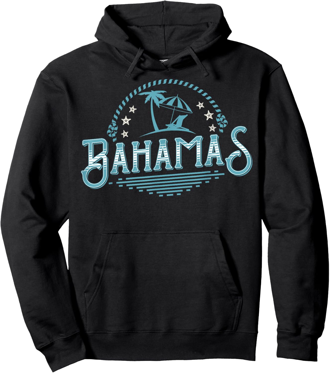 Proud Bahamas Bahamians Flag Gift Design Idea Nassau gift Hoodie - Hoodie | Black