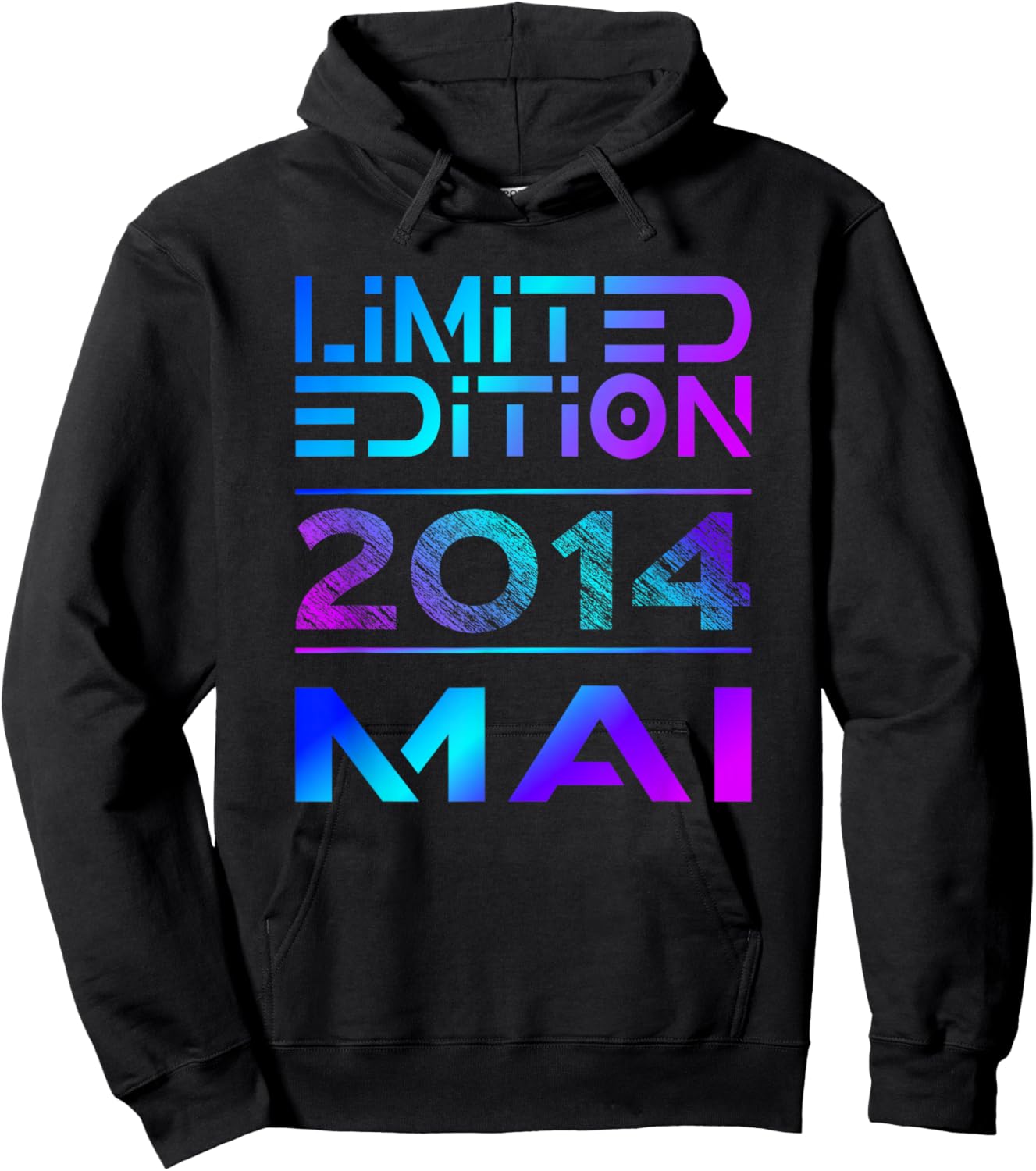 Limited Edition Mai 2014 Junge Mädchen 12. Geburtstag Hoodie - Hoodie | Black
