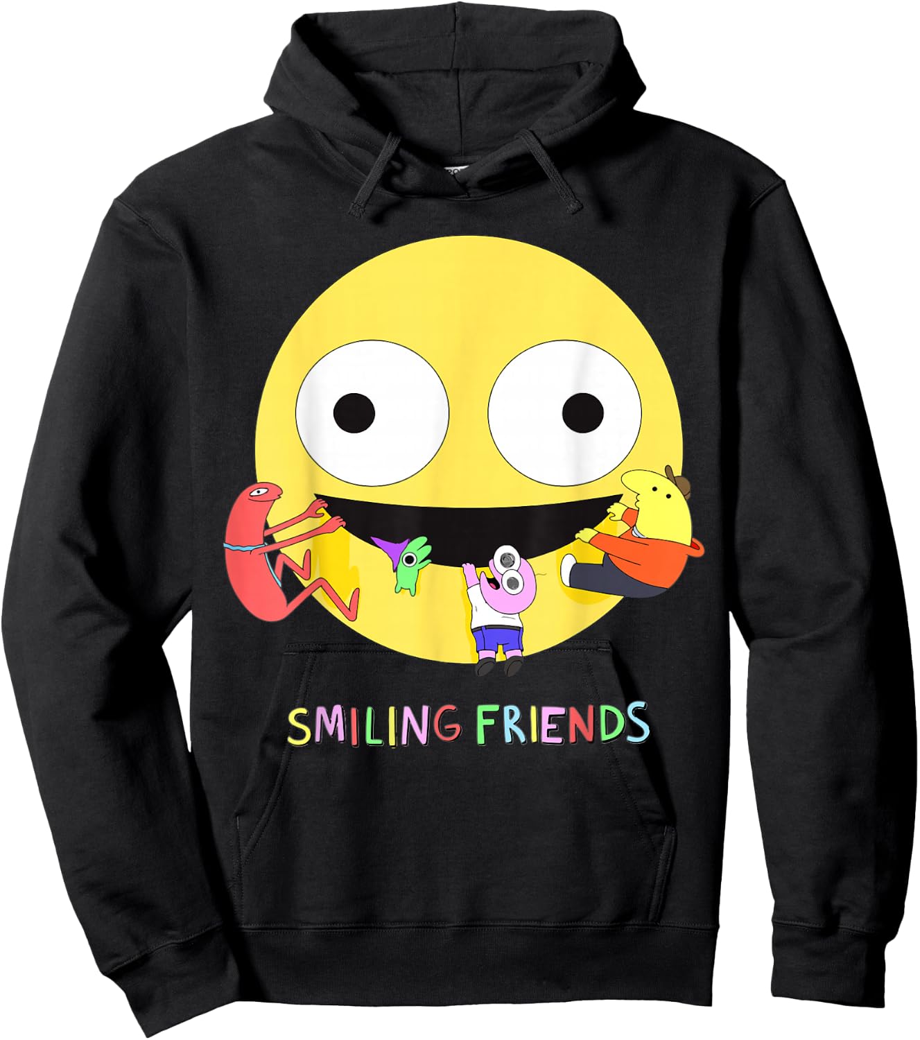 Smiling Friends Hoodie - Hoodie | Black
