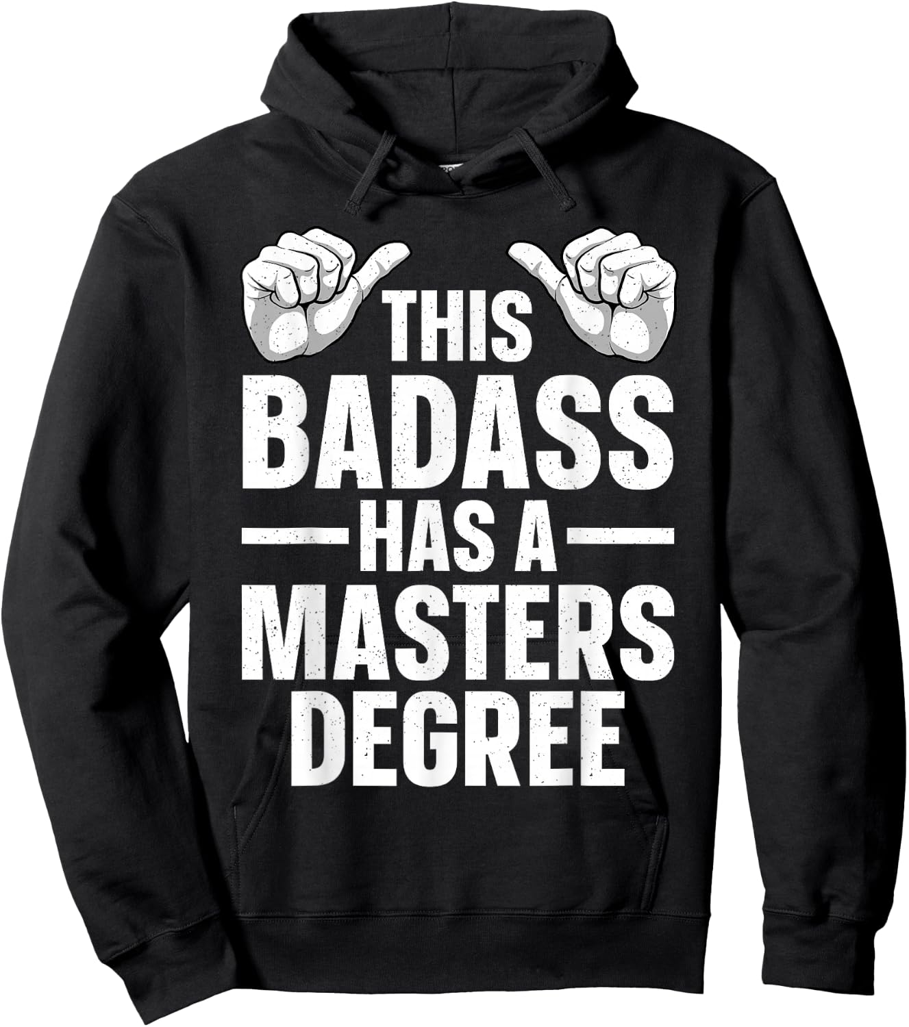 Funny Masters Degree Art Women MBA Master Graduation Hoodie - Hoodie | Black