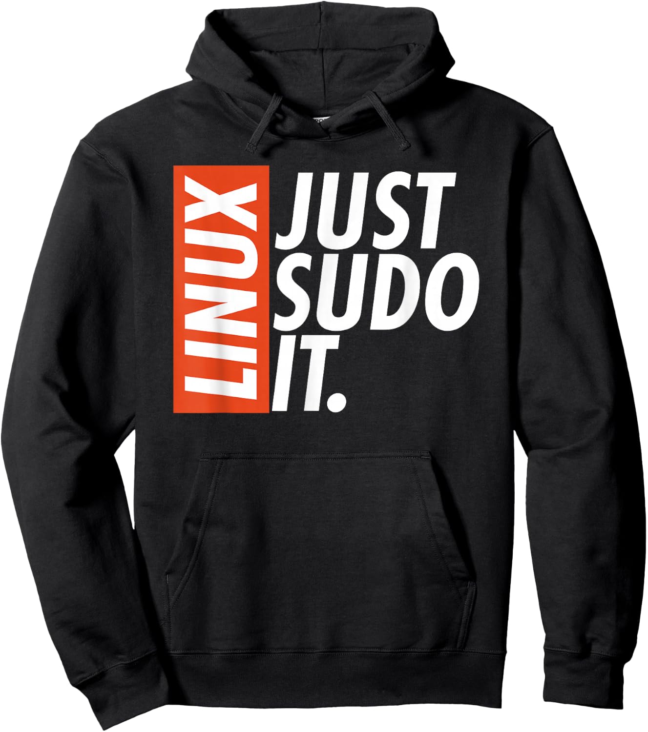 Linux Just Sodo It Coding & Nerd Pride Sudo Style Humour , Black, S Hoodie - Hoodie | Black