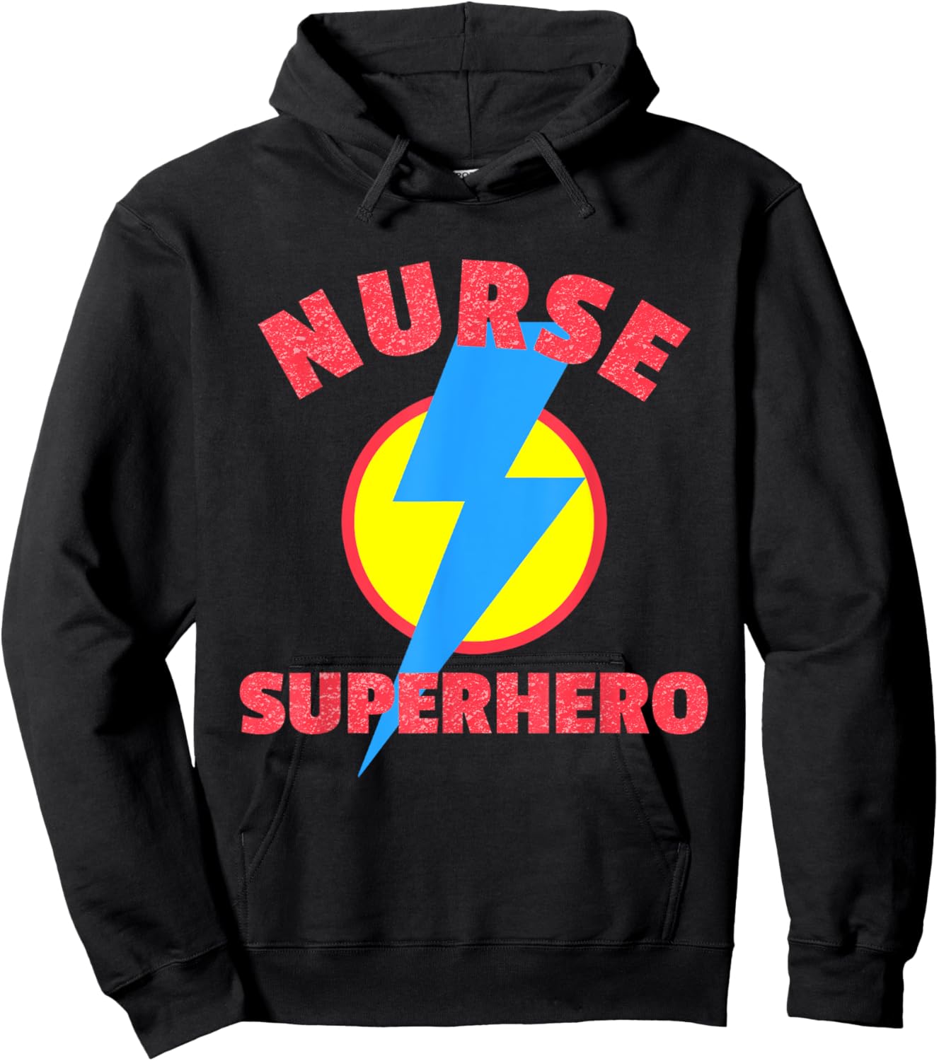 Nurse Superhero - RN Funny Halloween for Nurse Hoodie - Hoodie | Black
