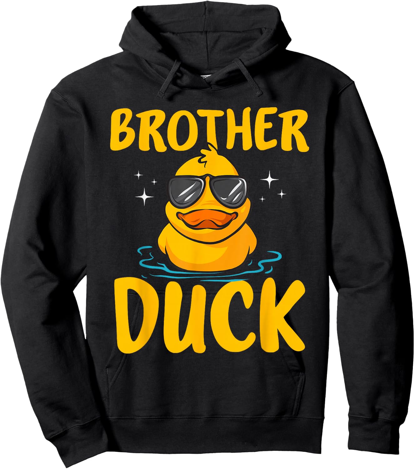Rubber Duck Brother Duck Rubber Duckies Hoodie - Hoodie | Black