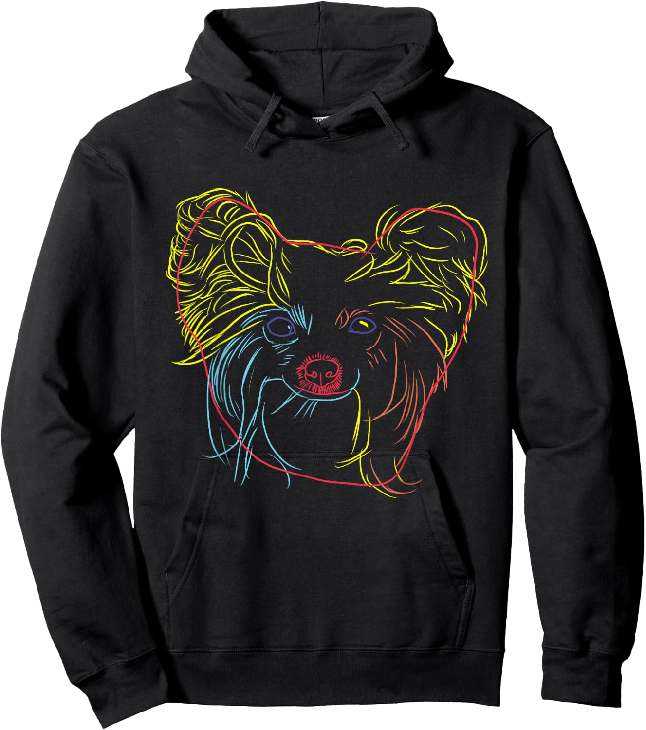 Chinese Crested Dog Women Girls Kids Hoodie - Hoodie | Black