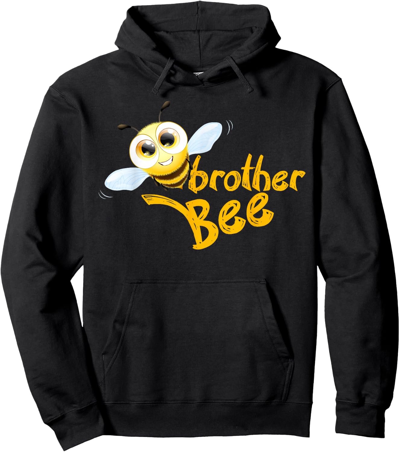 Brother Bee Family Matching Bro Present Brother Bee Hoodie - Hoodie | Black