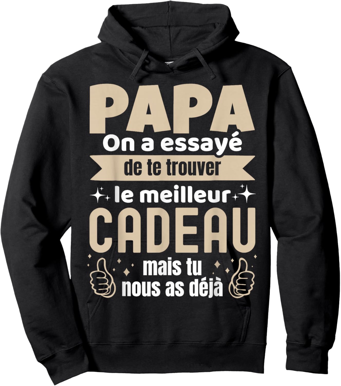 Dad Gift Father's Day Gifts Birthday Man Hoodie - Hoodie | Black