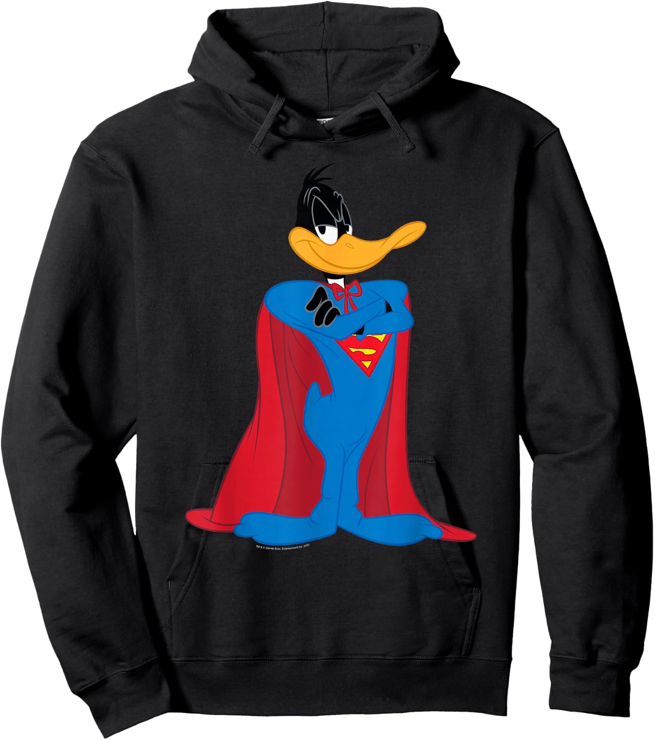 Looney Tunes Super Daffy Hoodie - Hoodie | Black