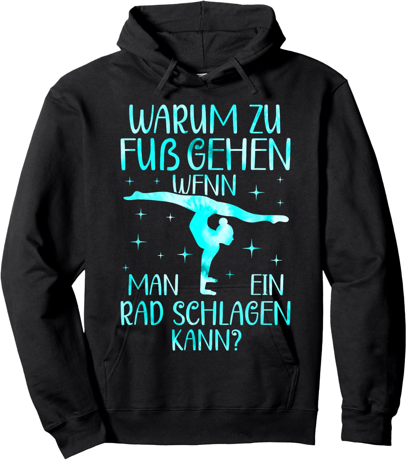 Artistic Gymnastics Gymnastics Gymnastics Gymnast Girl's , black Hoodie - Hoodie | Black