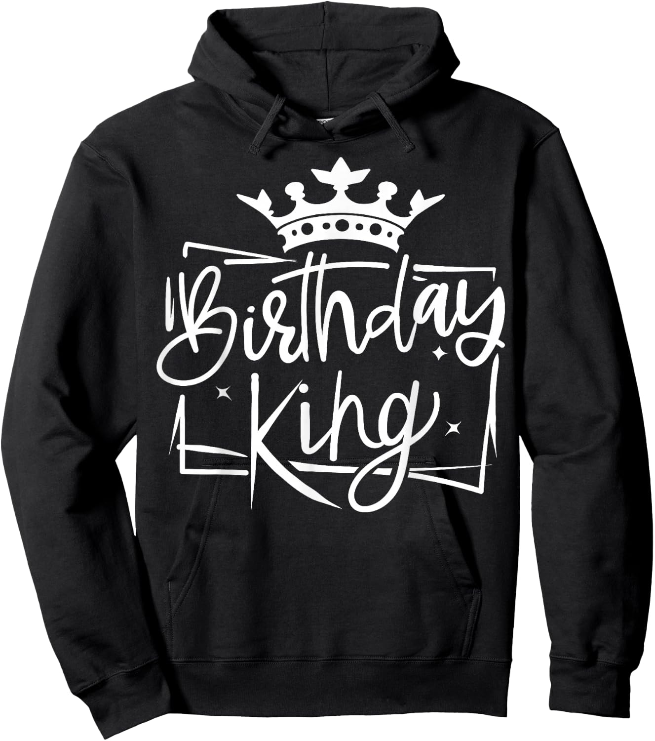 Birthday King Hoodie - Hoodie | Black