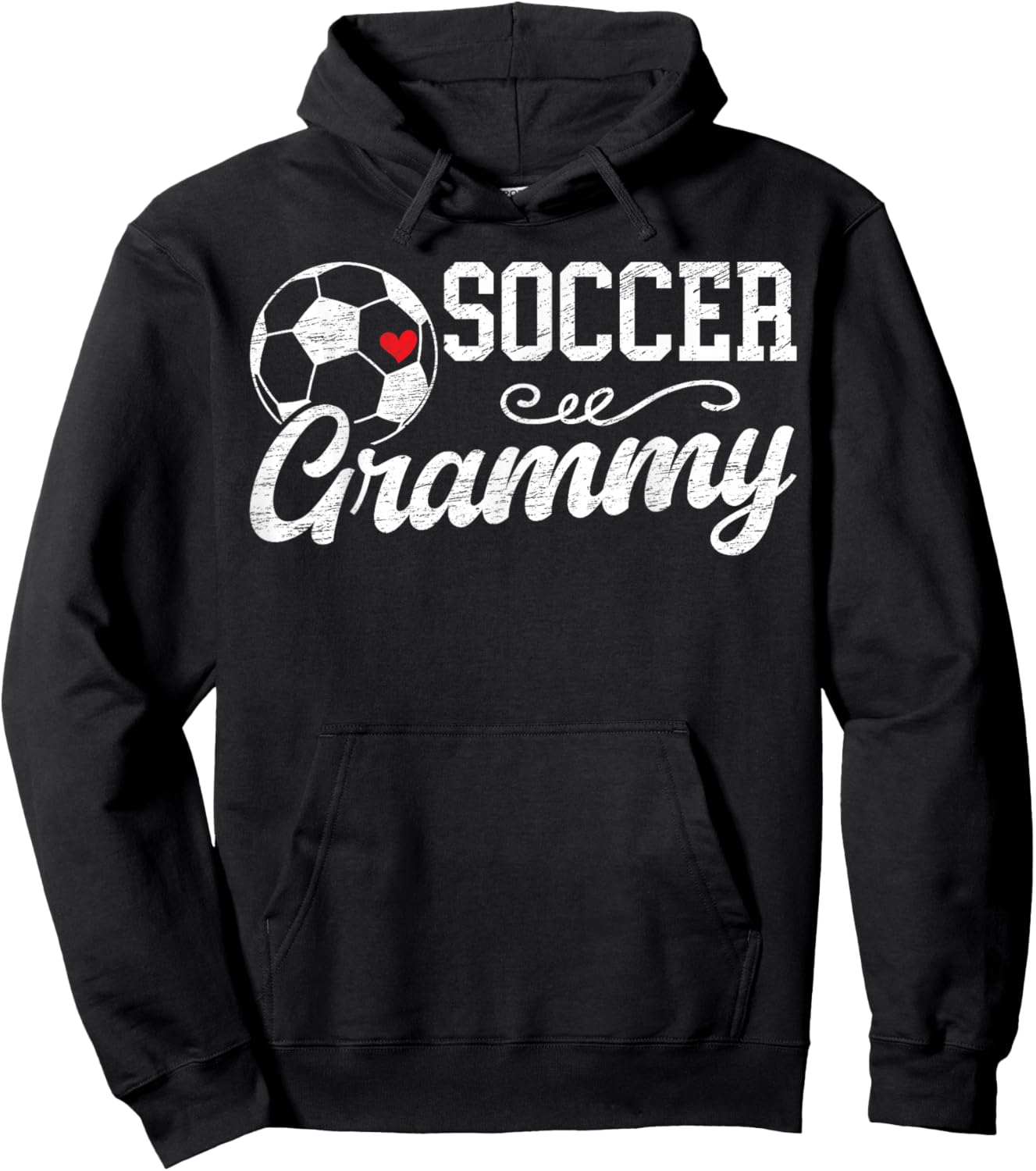Soccer Grammy Grandma Grammy Of A Soccer Player Grammy Hoodie - Hoodie | Black