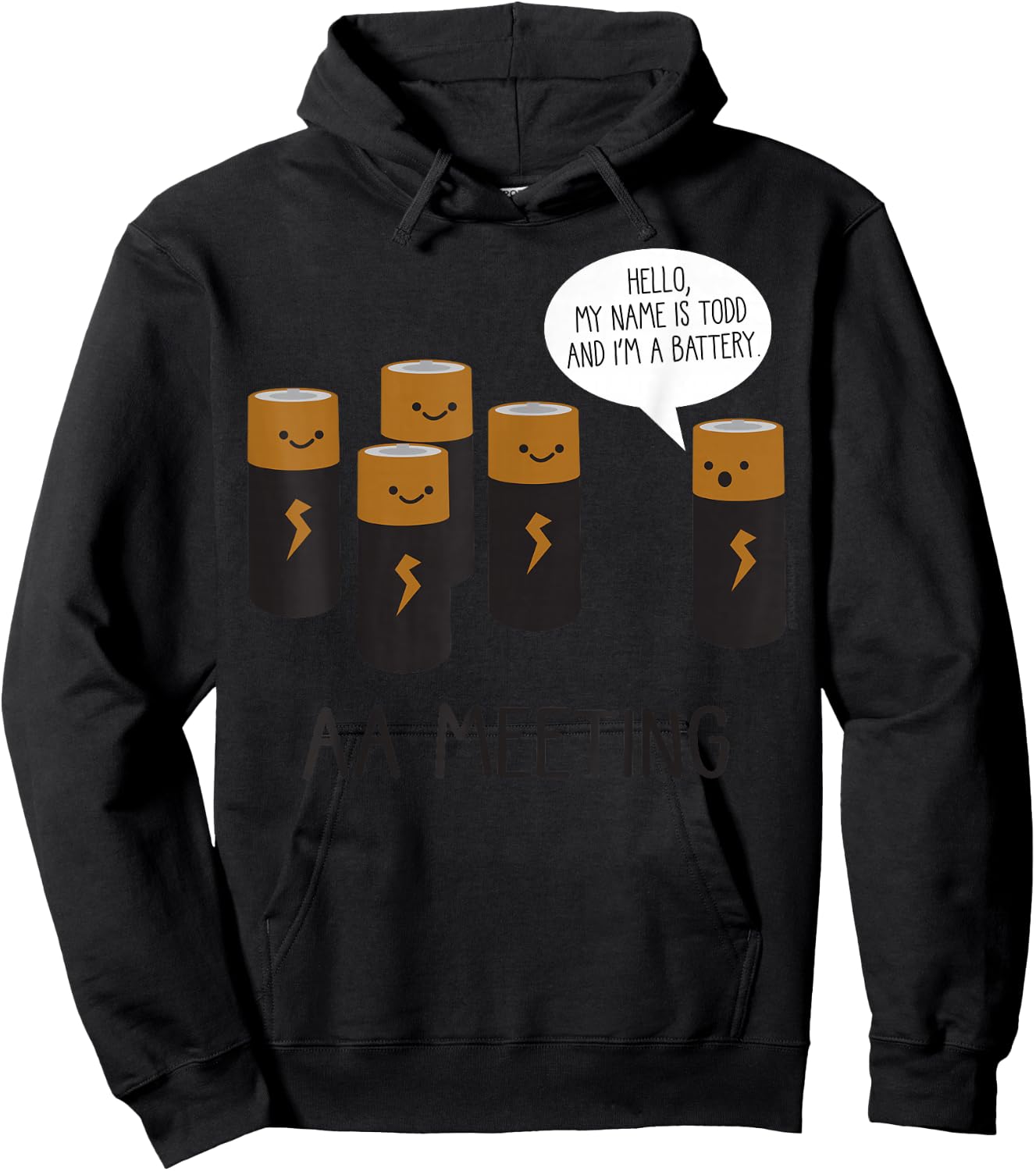 Aa Meeting Hoodie - Hoodie | Black