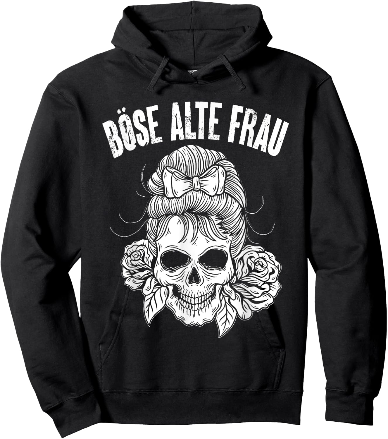 Böse Alte Frau Hoodie - Hoodie | Black