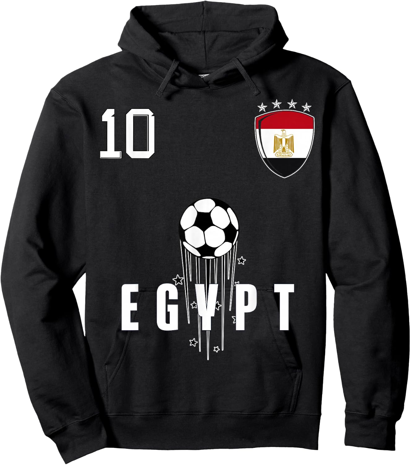 Egypt Flag Egyptian Pride Lovers Hoodie - Hoodie | Black