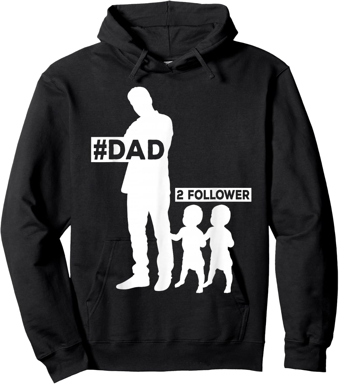 Zwillinge Zwillingspapa Vater Papa Zwillinge Vatertag Hoodie - Hoodie | Black
