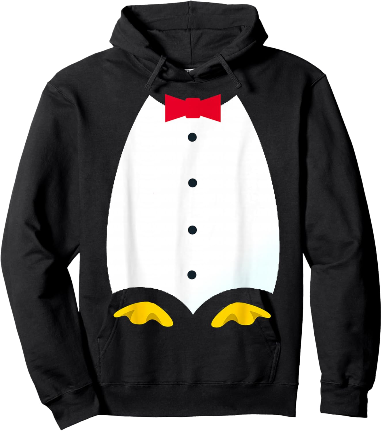 Penguin Tuxedo Costume T Shirt Hoodie - Hoodie | Black