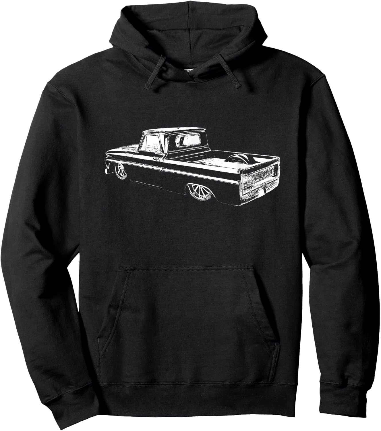 Classic Truck Hot Rod C10 60-66 Hoodie - Hoodie | Black