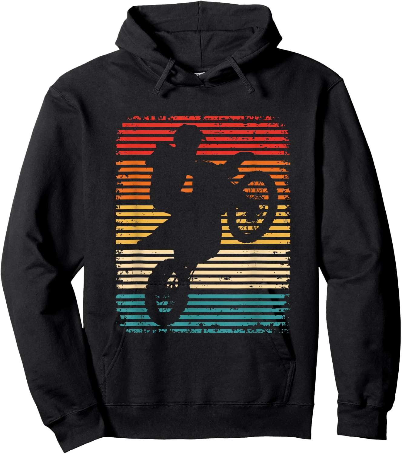 Dirt Bike Enduro Kids Boys Supermoto Motocross , black Hoodie - Hoodie | Black