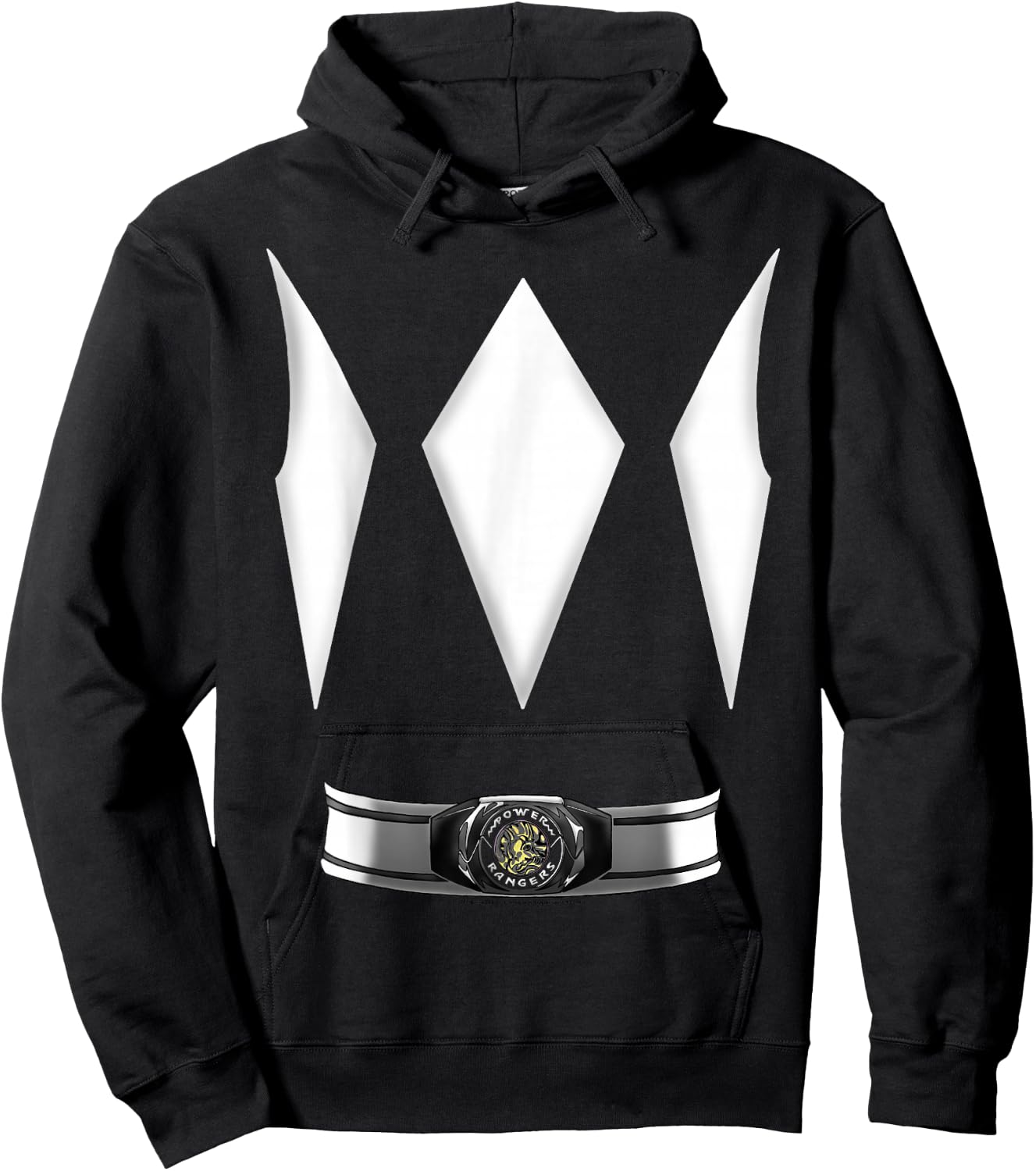 Power Rangers Halloween Blue Ranger Costume Hoodie - Hoodie | Black