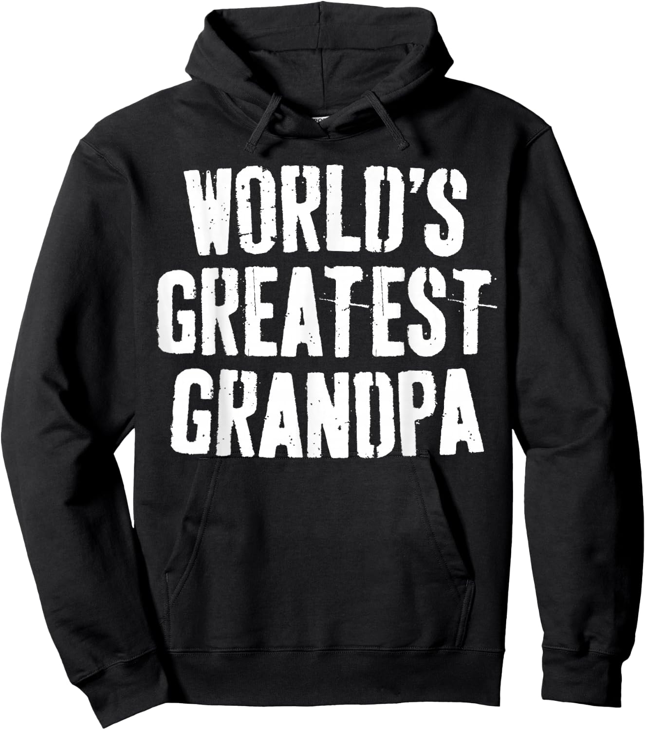 World's Greatest Grandpa Shirt Papa Men Fathers Day Hoodie - Hoodie | Black