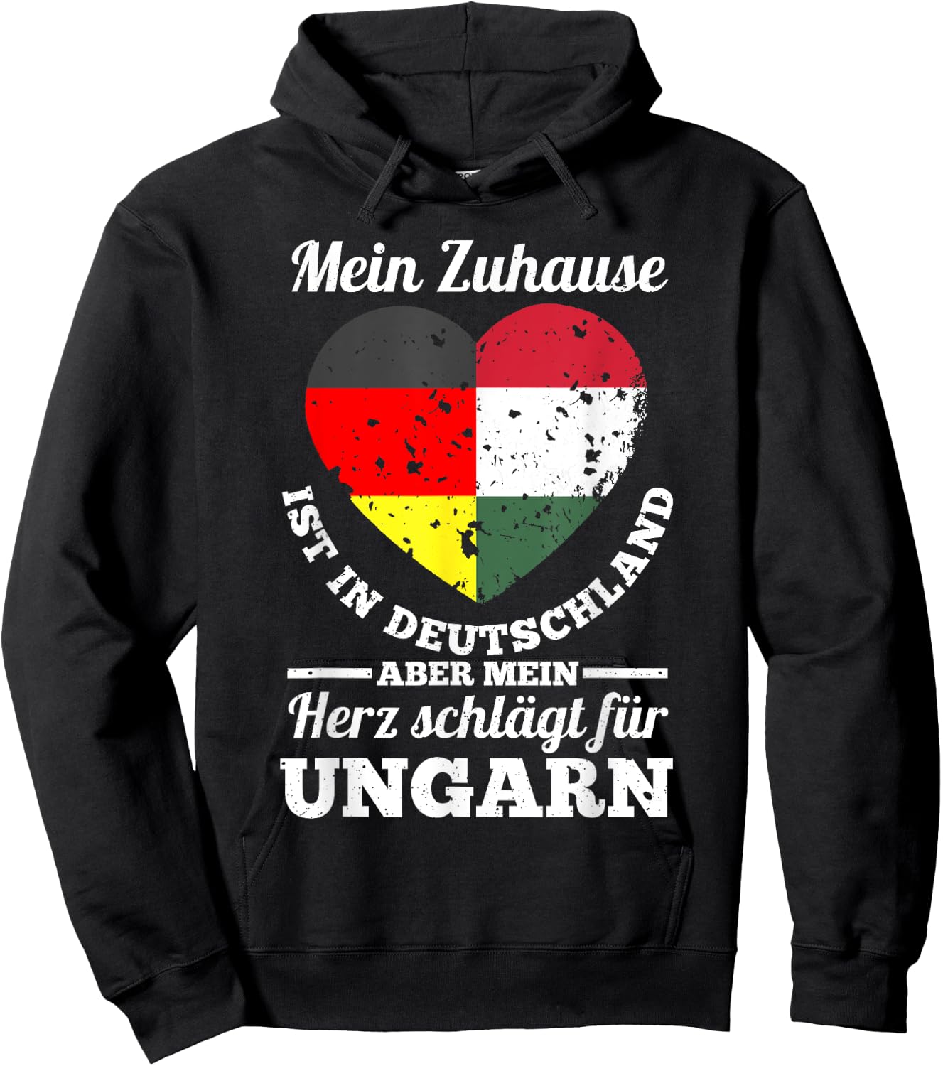 Magyaren Deutschland Ungarn Hoodie - Hoodie | Black