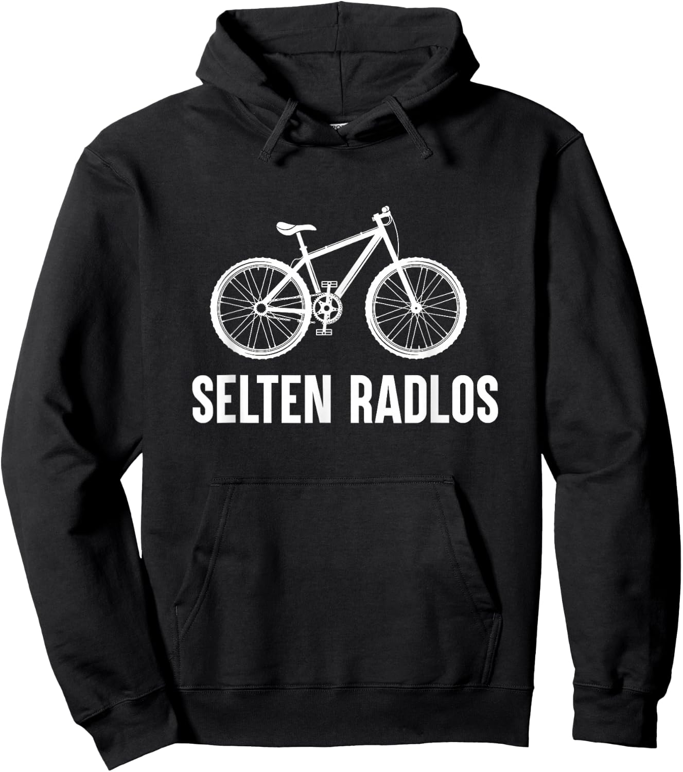 Rare Radlos Bicycle Cycling Road Bike E-Bike Mountain Bike , black Hoodie - Hoodie | Black