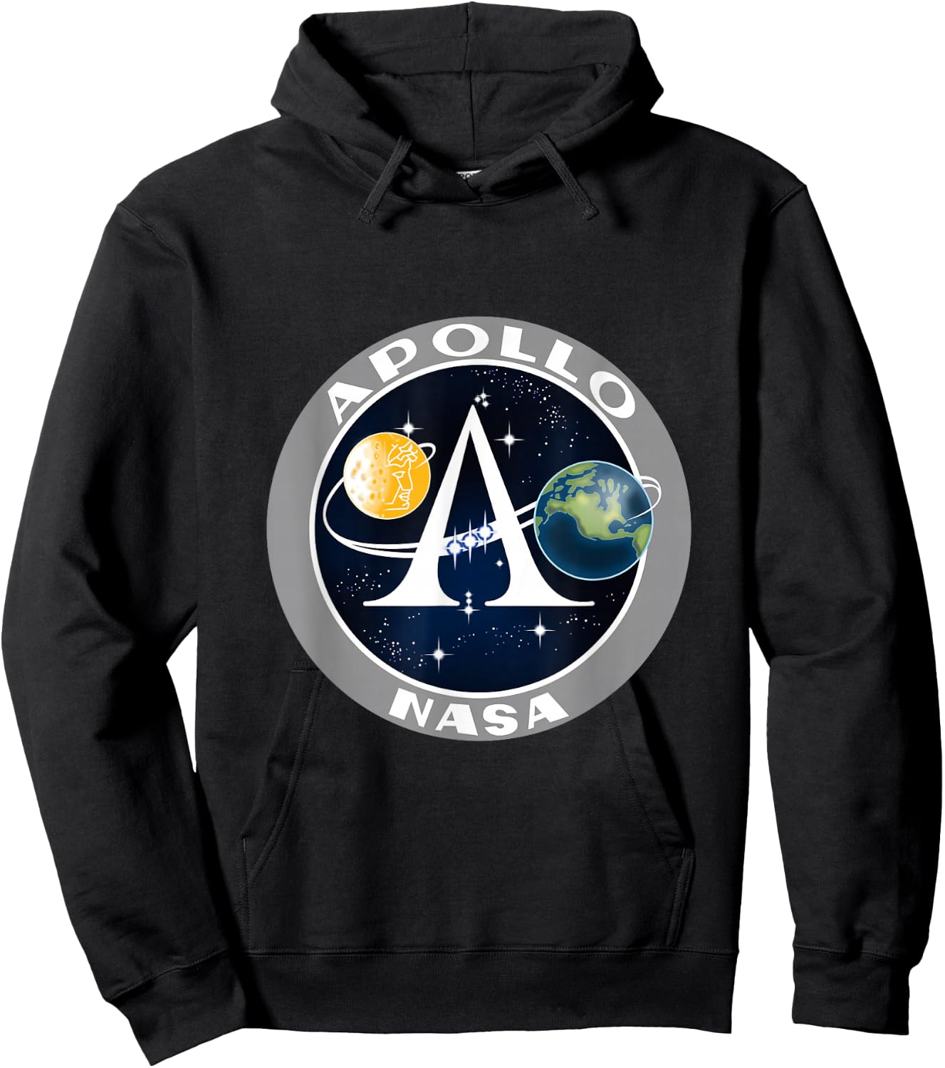 Apollo Program - Moon Landing 1969 - NASA Merchandise Hoodie - Hoodie | Black