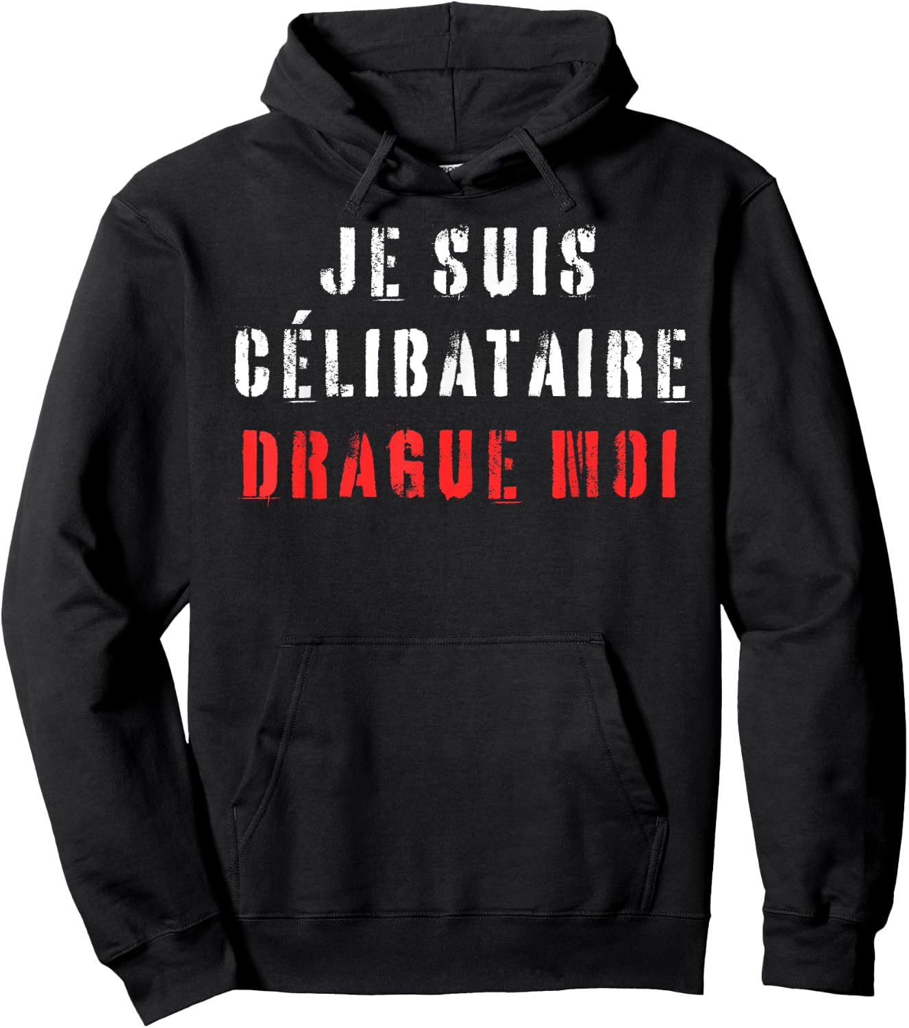 I Am Single Humor Beauf Phrase Funny Valentine's Day , Black, S Hoodie - Hoodie | Black