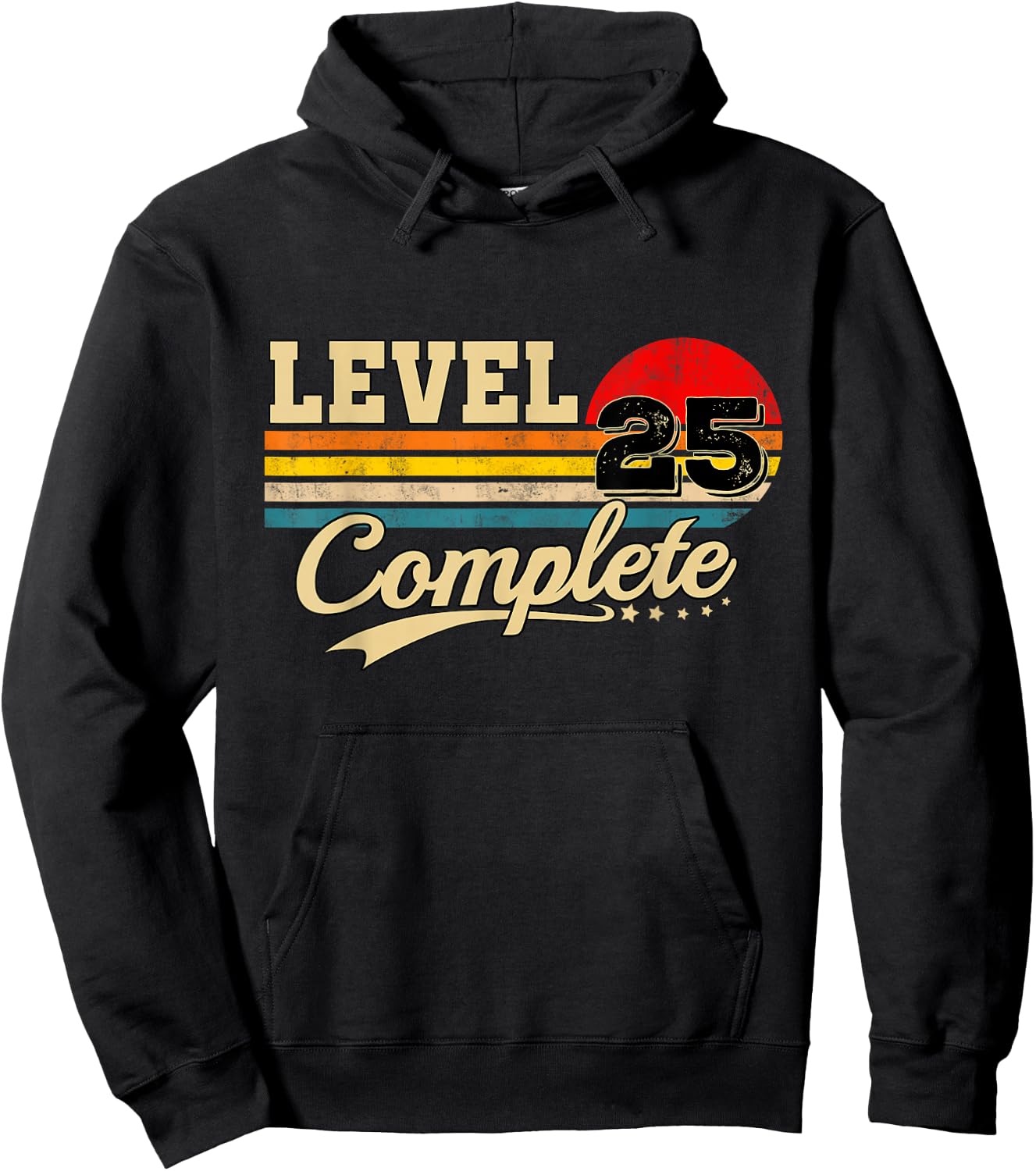Level 25: Complete the Player 25th Birthday Hoodie - Hoodie | Black