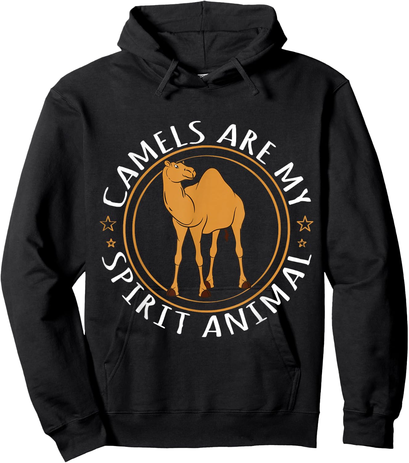 Camel Lover - Camels are My Spirit Animal Hoodie - Hoodie | Black