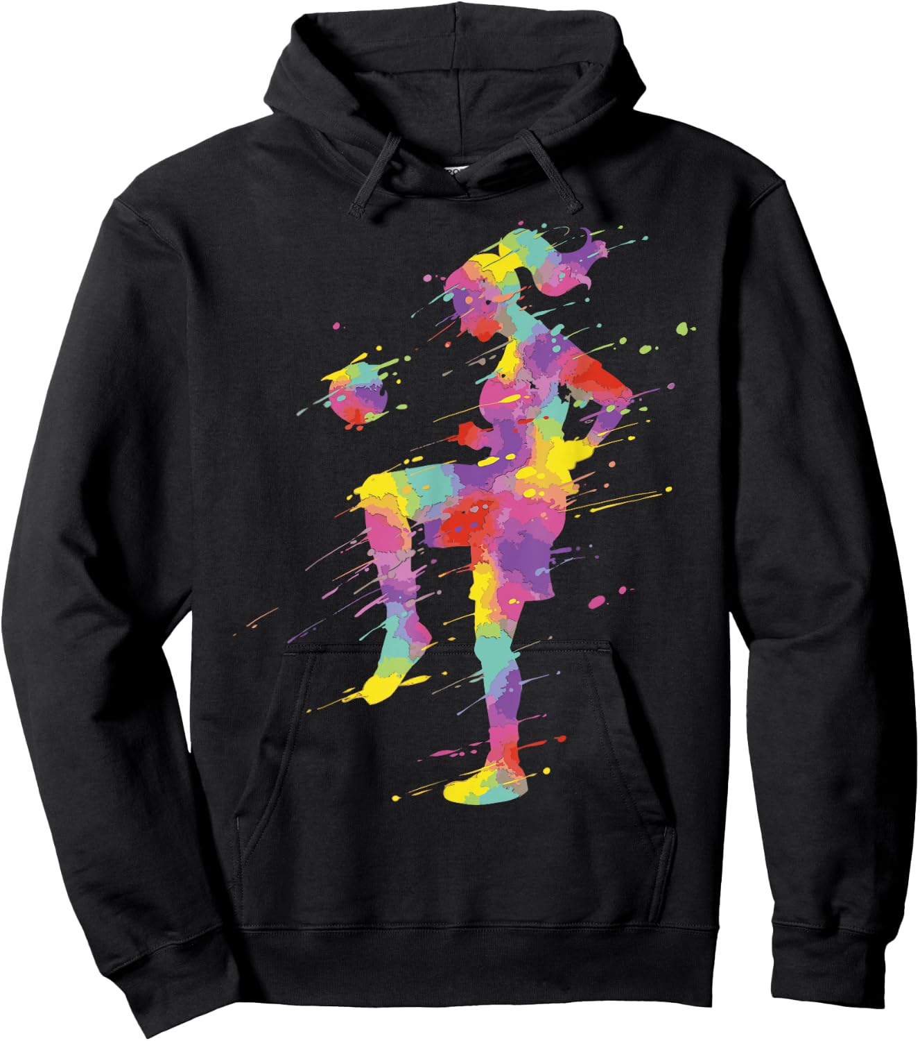 Soccer Girl Hoodie - Hoodie | Black