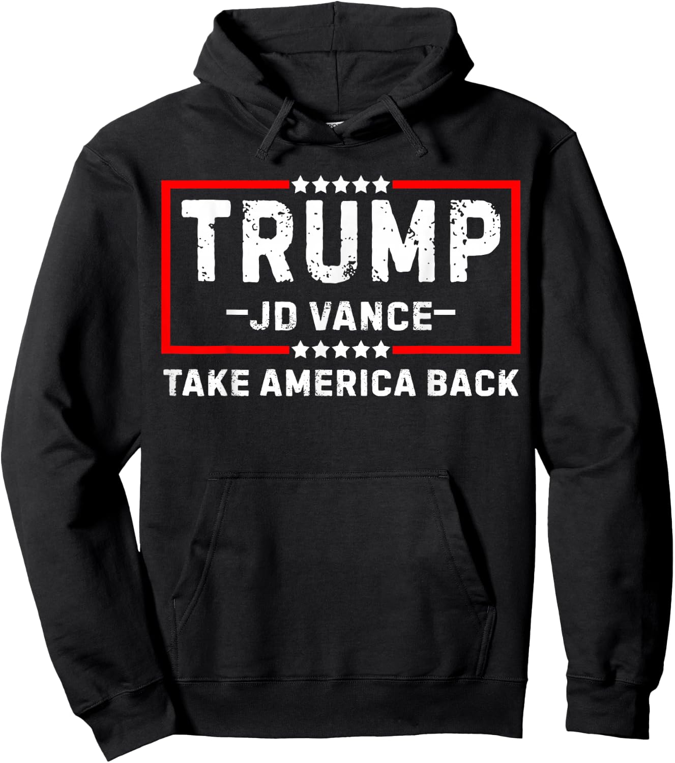 Trump Vance 2025 President Take America Back Trump 47 Hoodie - Hoodie | Black