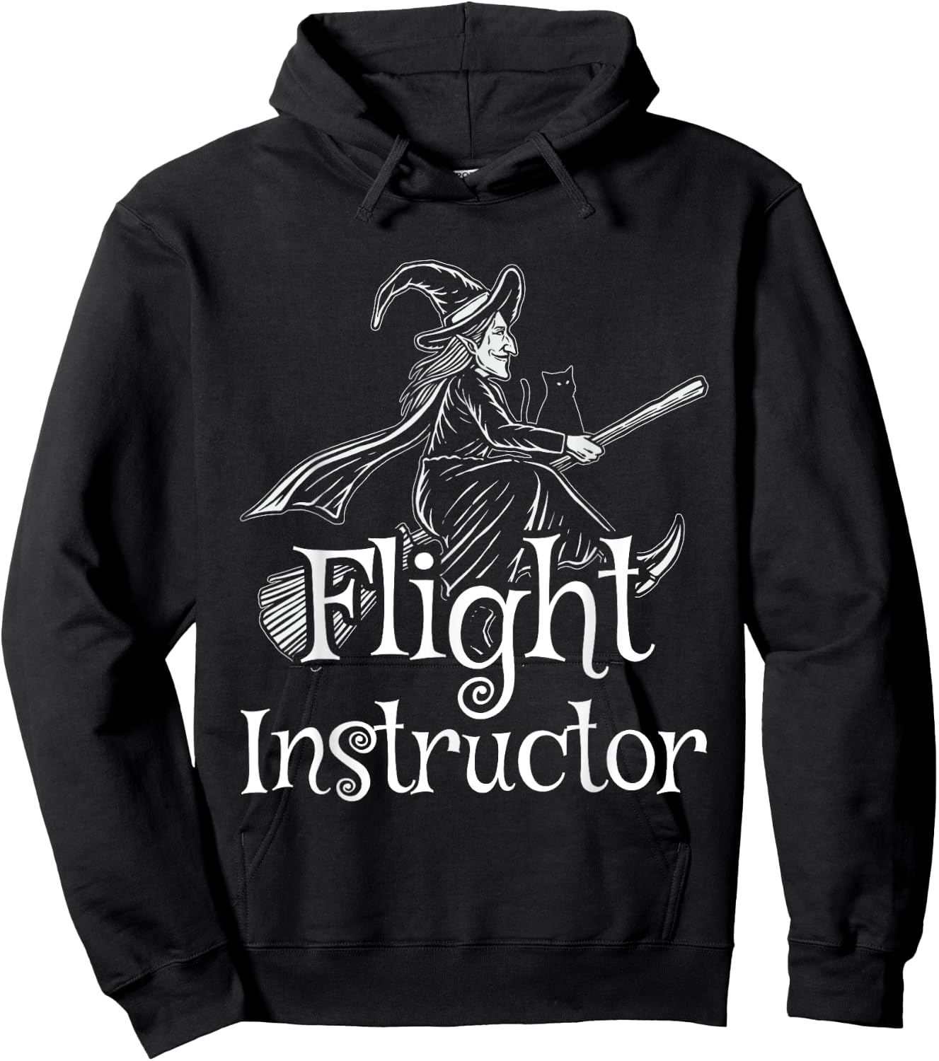 Flight Instructor Halloween Hoodie - Hoodie | Black