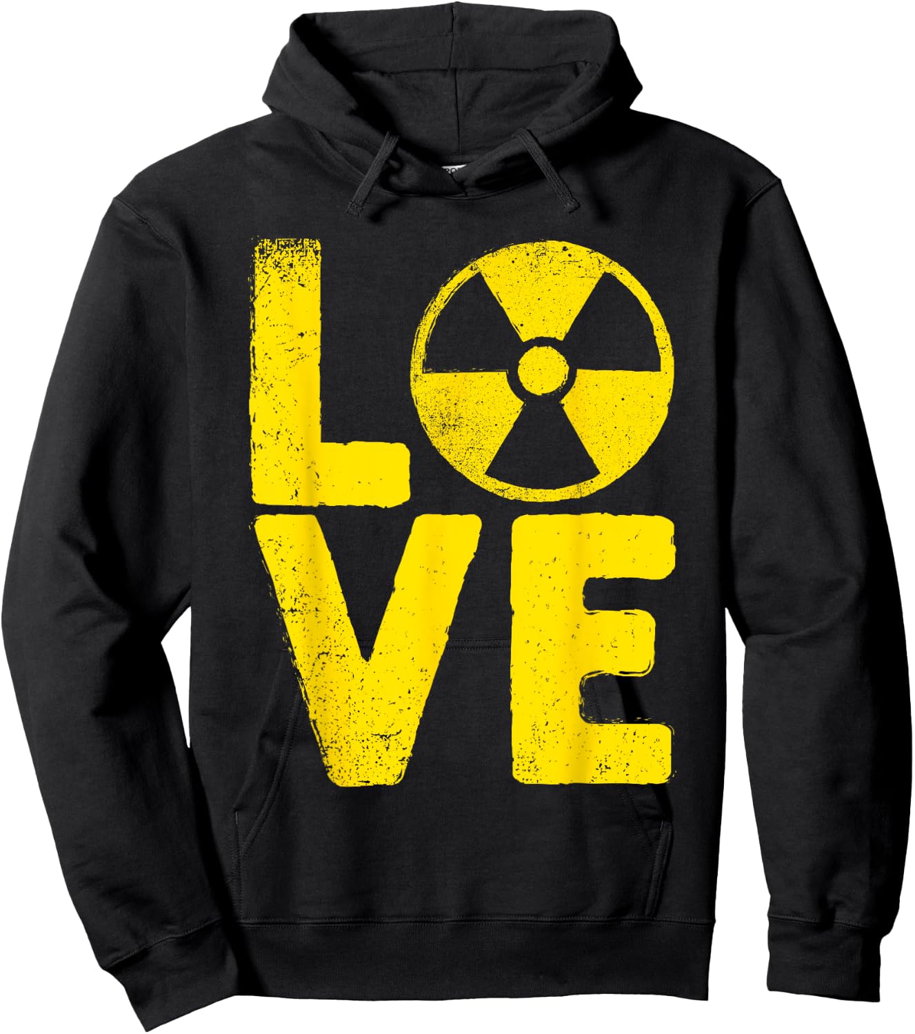 Funny Nuclear Men Women Radioactive Hazard Rad Tech Lovers Hoodie - Hoodie | Black