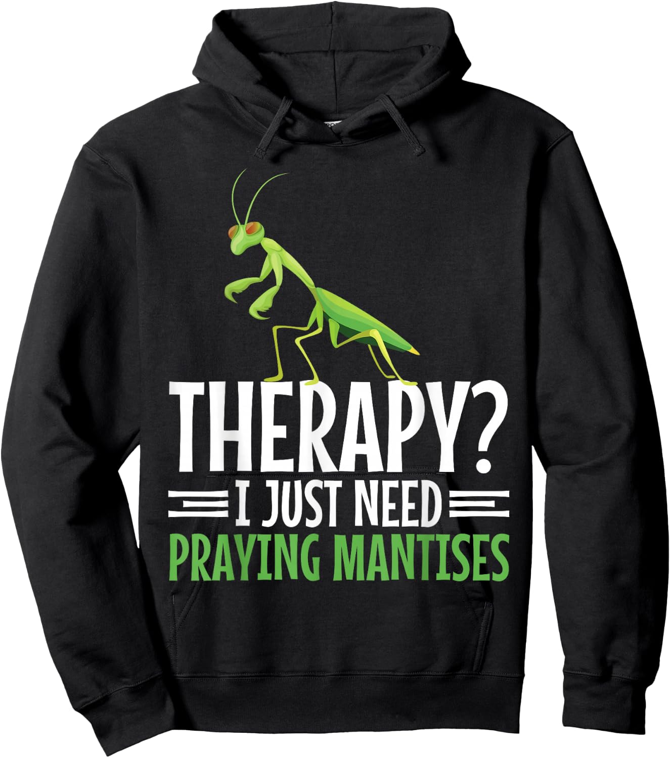 Praying Mantis Toys Mantis Costume Praying Mantis Enclosure Hoodie - Hoodie | Black