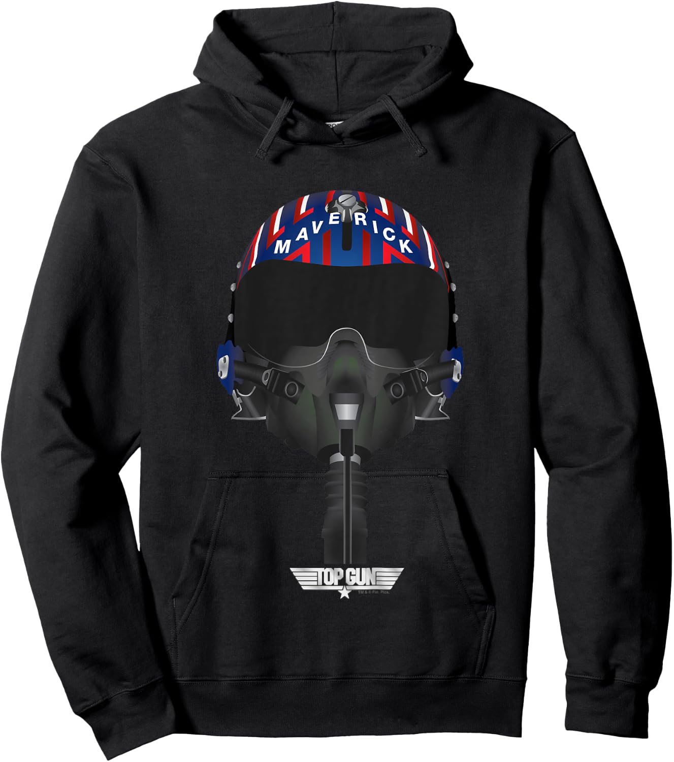 Top Gun Children's Marverick Pilot Helmet , Blue, 2 Hoodie - Hoodie | Black