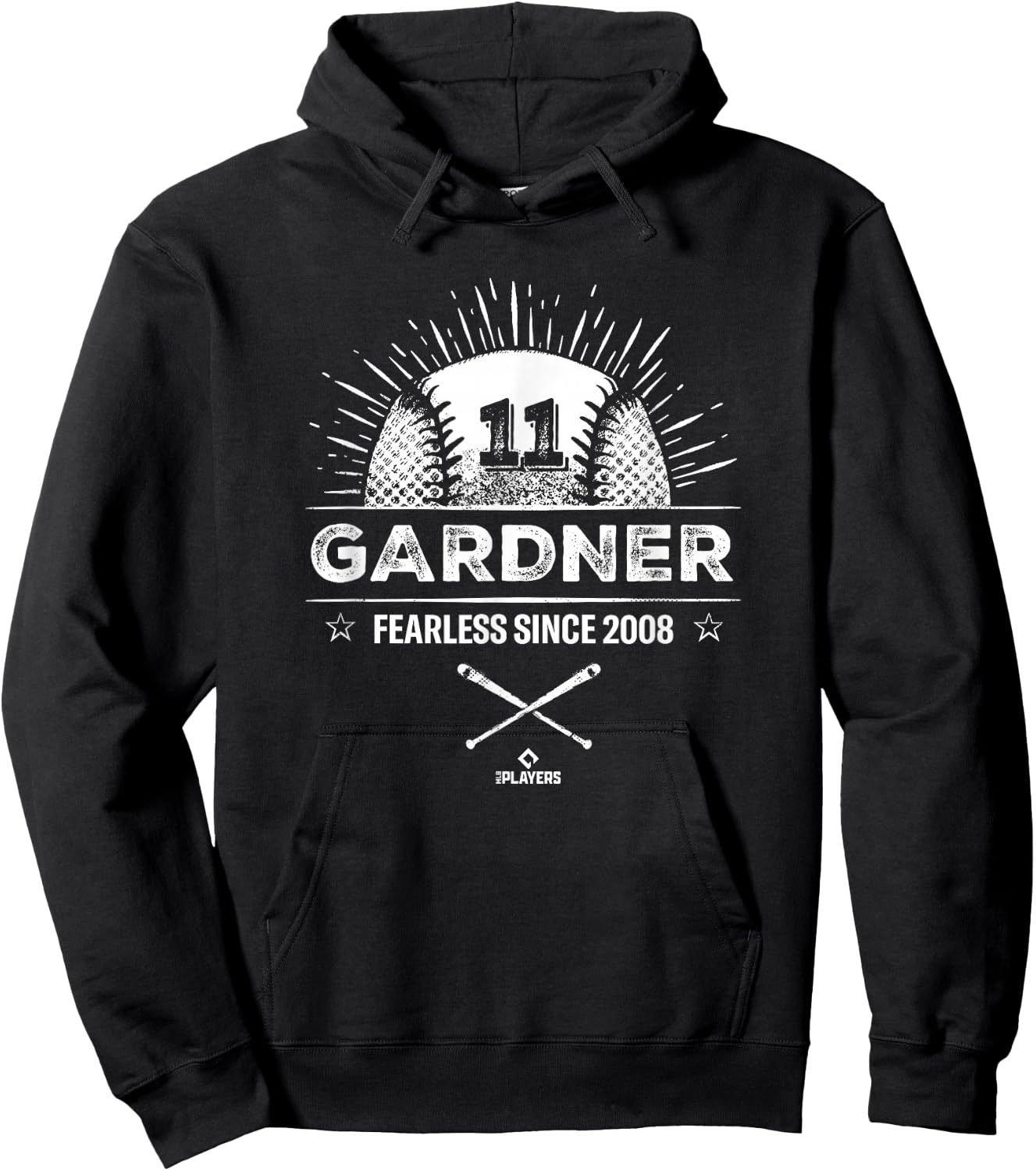 Brett Gardner Fearless Hoodie - Hoodie | Black