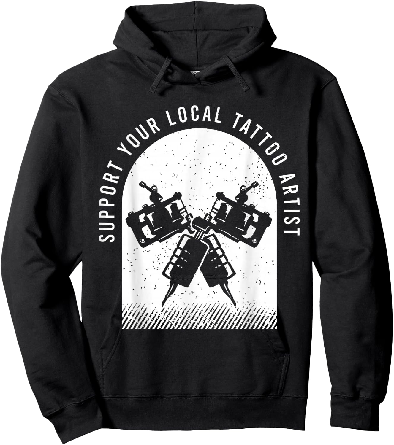Fun tattoo outfit for a tattoo artist Hoodie - Hoodie | Black