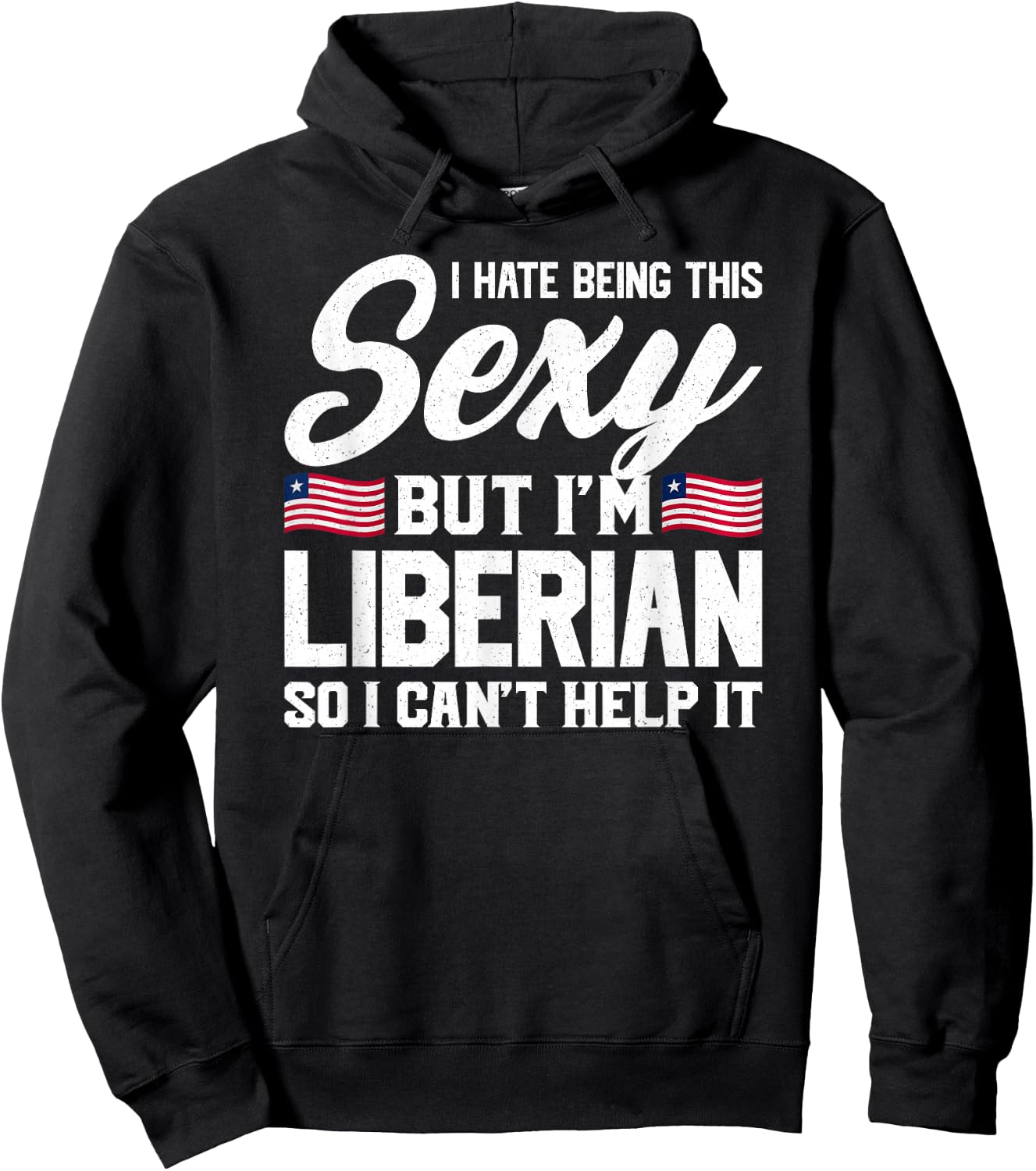 Liberia Hoodie - Hoodie | Black