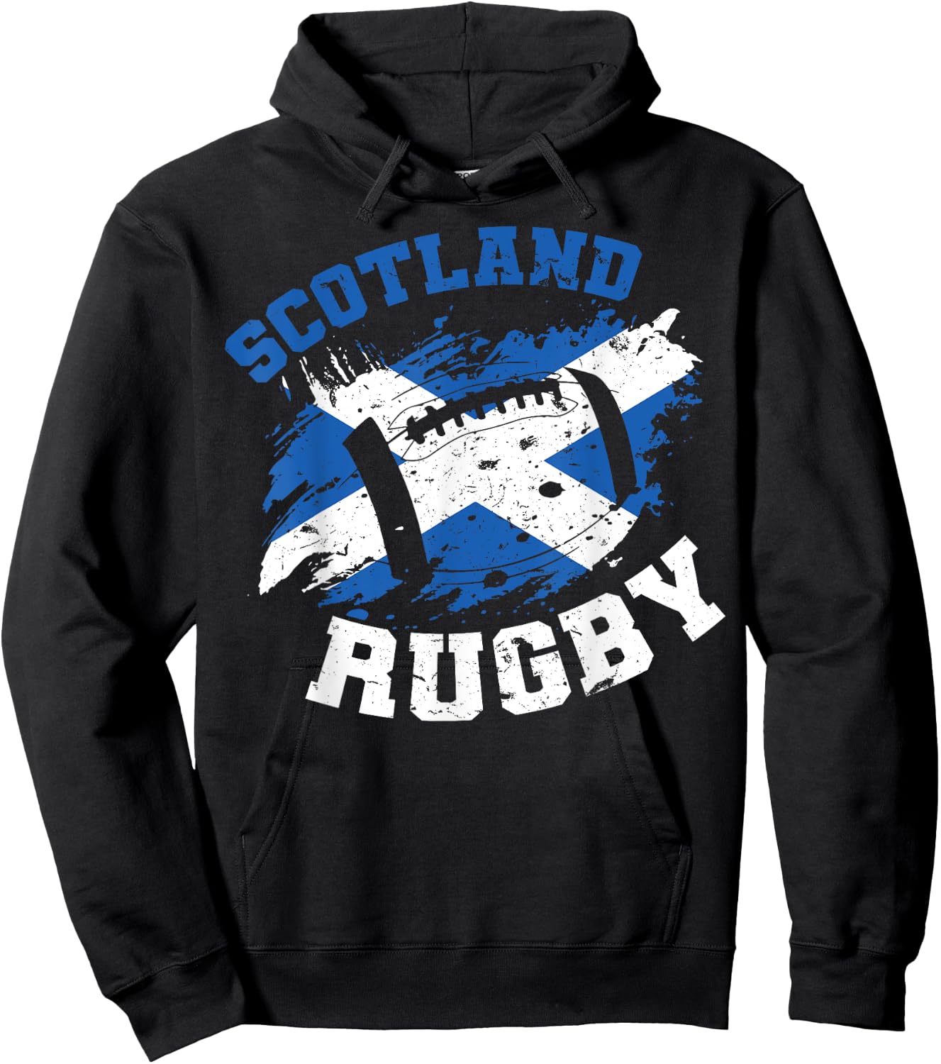 Scotland Rugby Scottish Scotland Flag Hoodie - Hoodie | Black