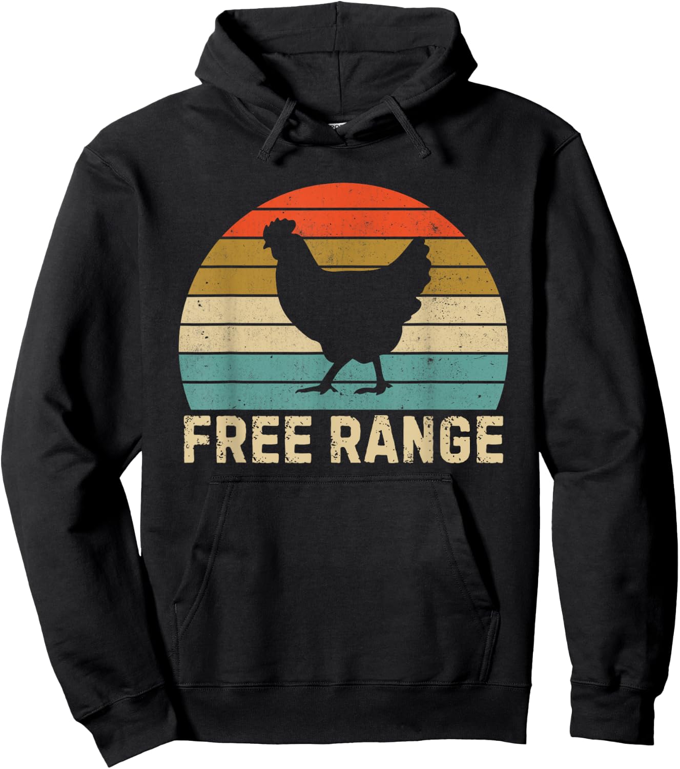 Free Range Chicken Hoodie - Hoodie | Black