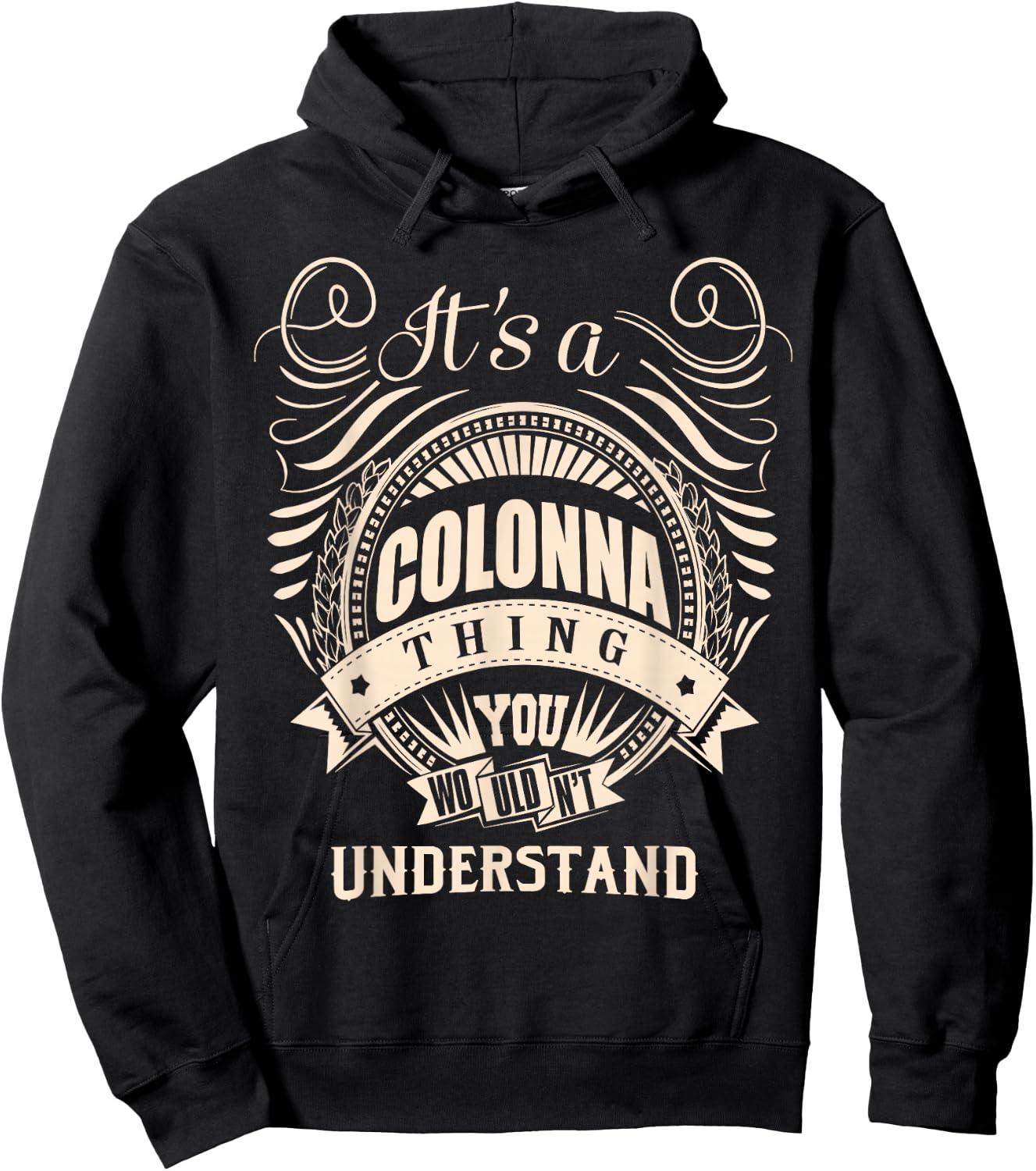 It is a COLONNA Thing Hoodie - Hoodie | Black