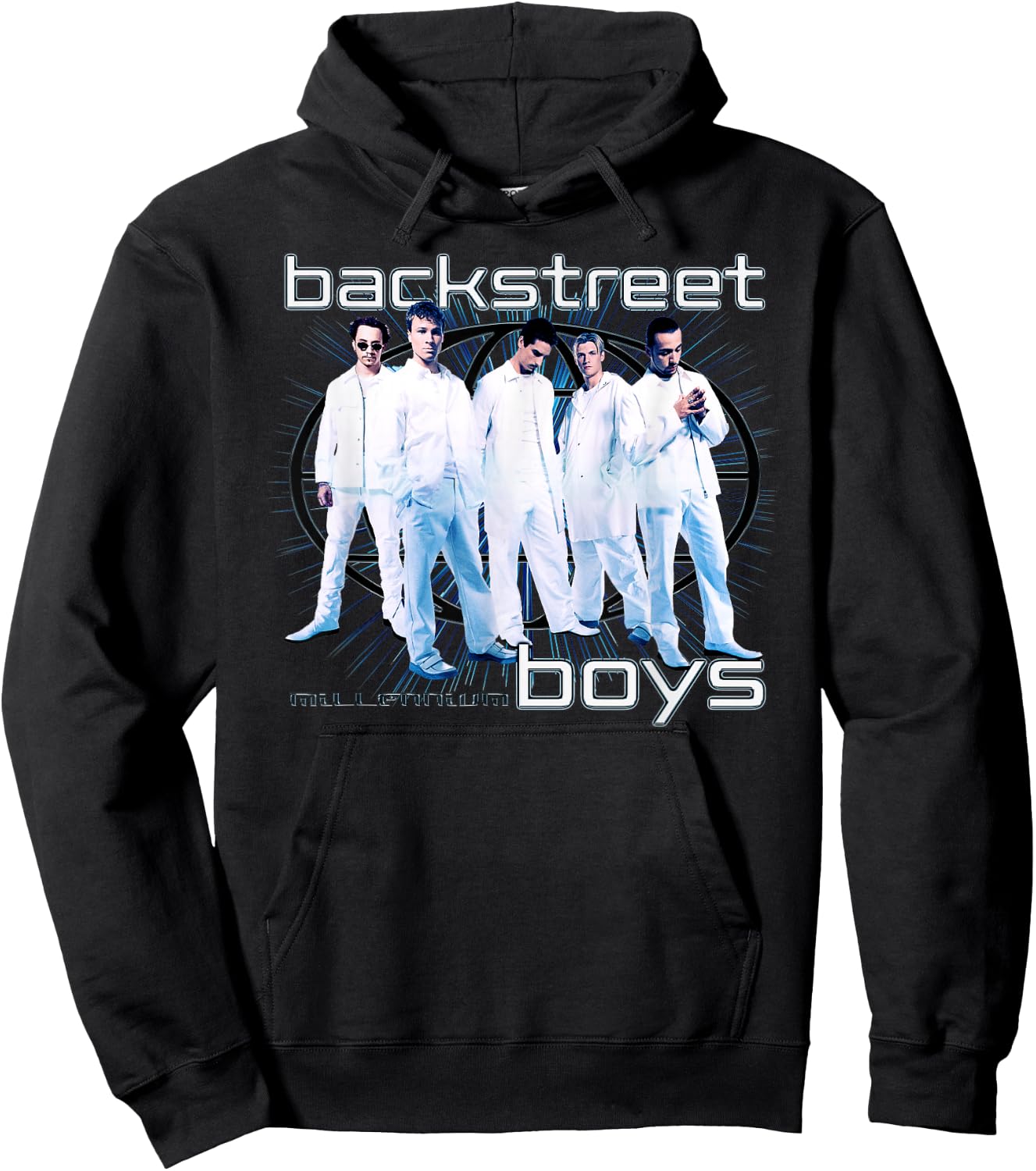 Backstreet Boys Millenium Globe Hoodie - Hoodie | Black