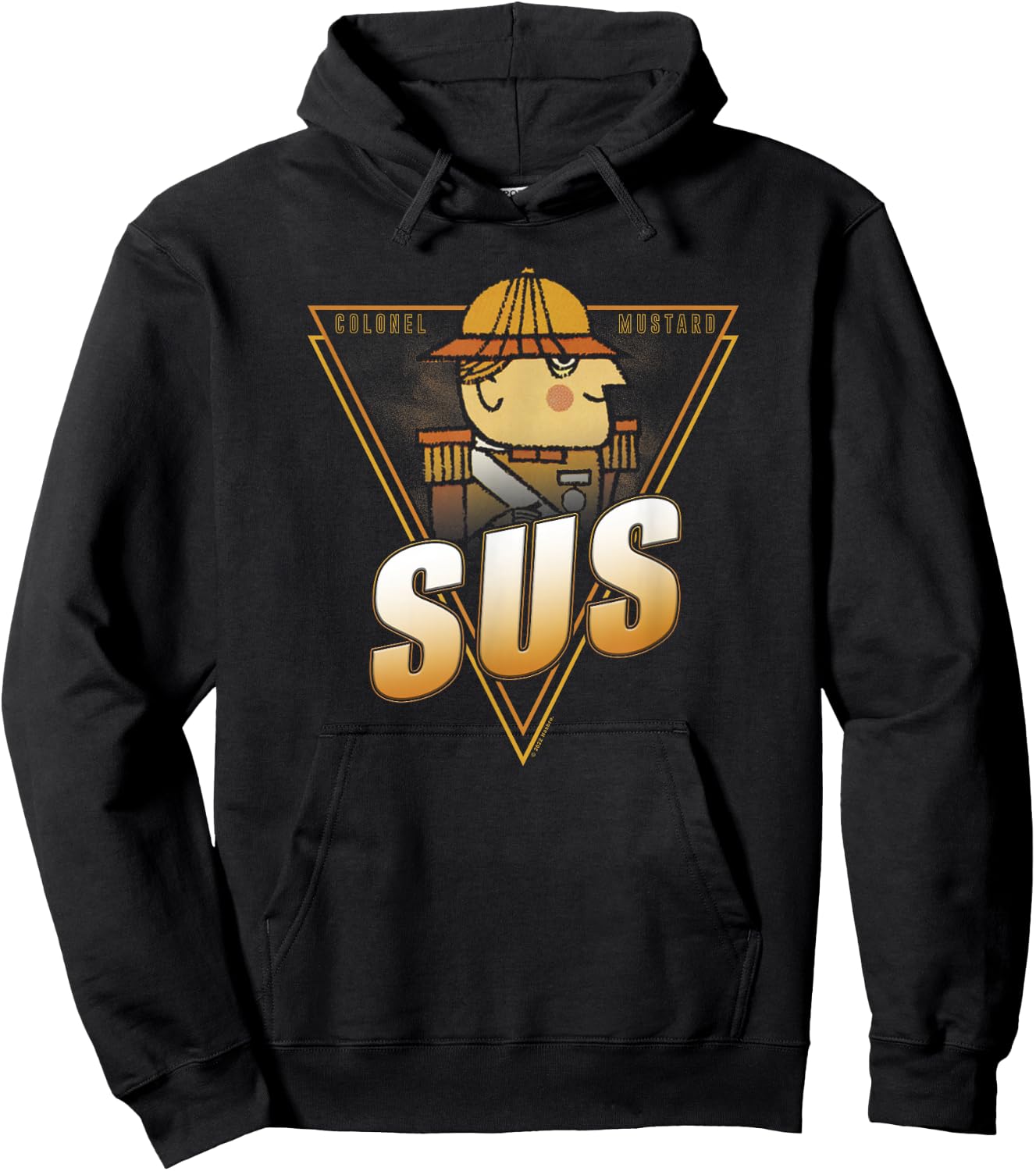 Clue Colonel Mustard SUS Poster Hoodie - Hoodie | Black