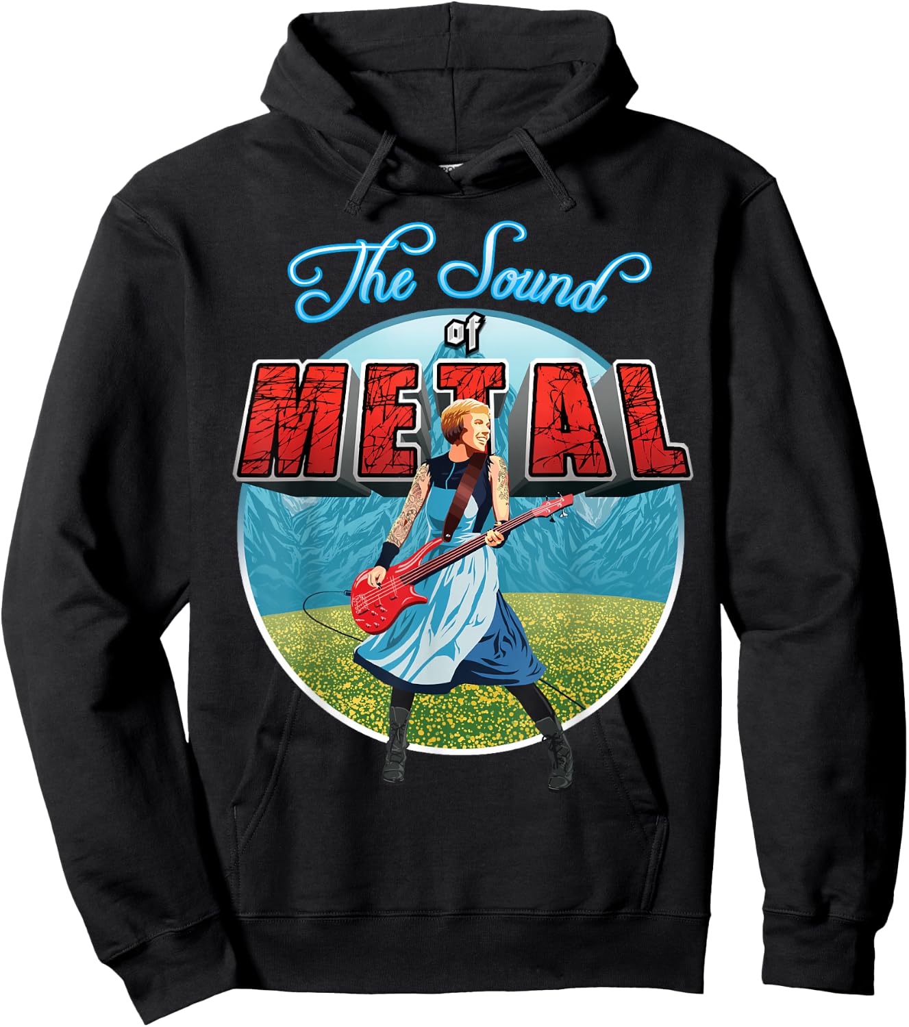 Funny Movie Heavy Metal Parody Hoodie - Hoodie | Black