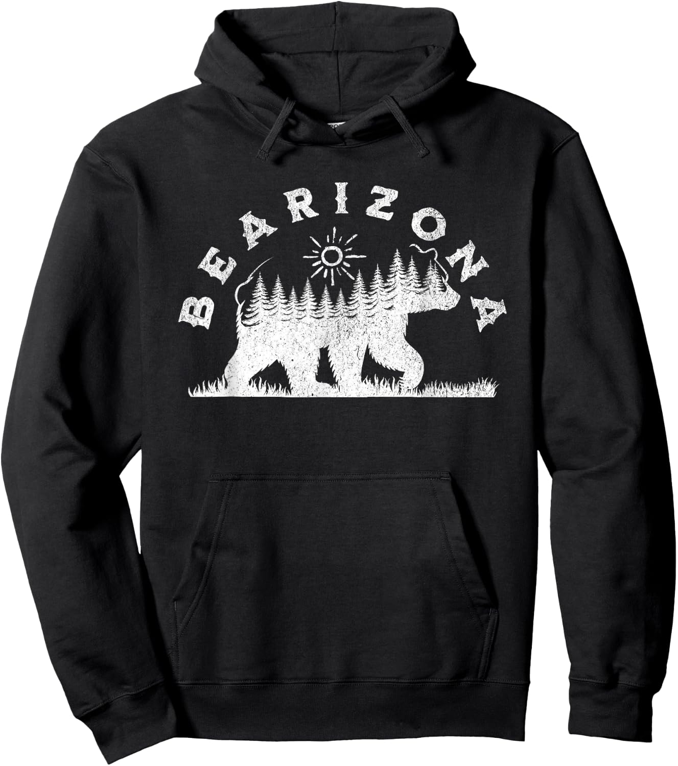 Arizona Bear Bearizona AZ Hoodie - Hoodie | Black