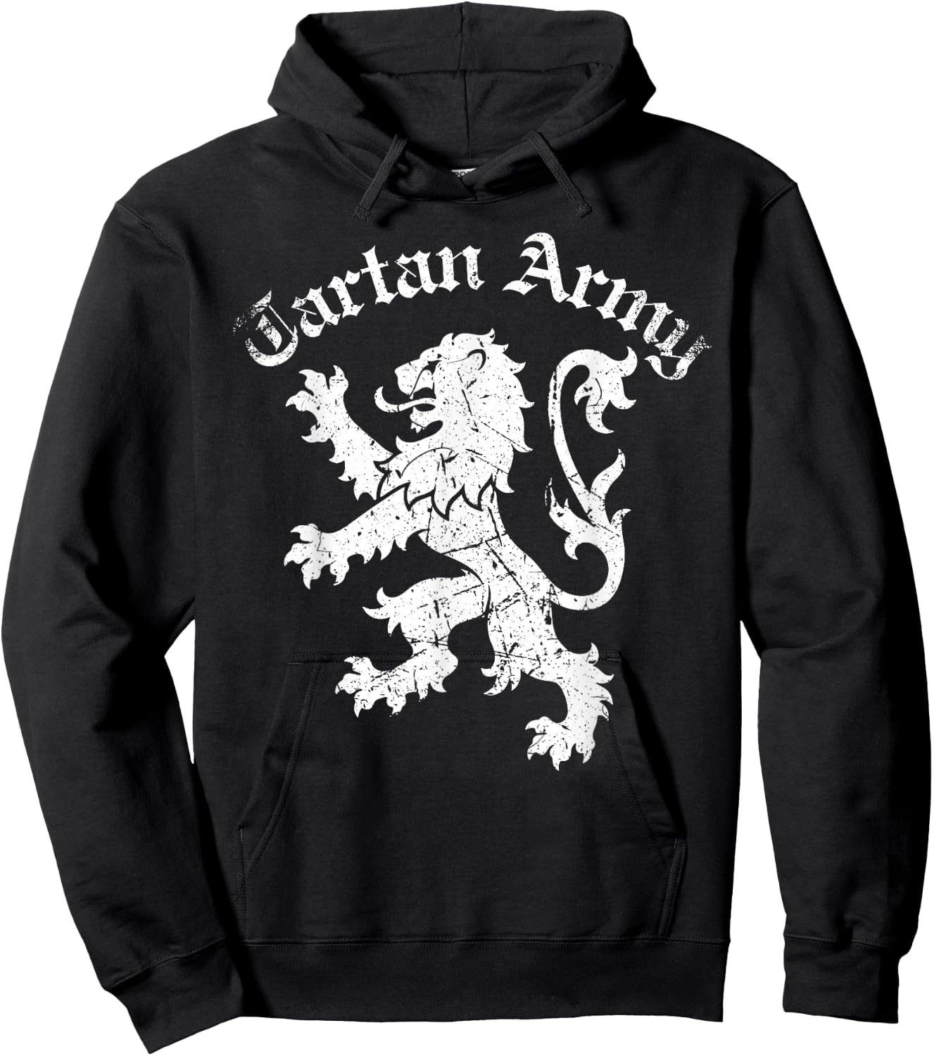 Tartan Army Scotland Patricotic Design Hoodie - Hoodie | Black