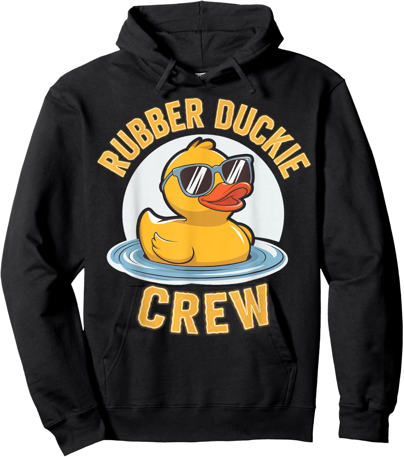 Rubber Duckie Crew Hoodie - Hoodie | Black